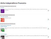 Tablet Screenshot of minhaindependencia.blogspot.com