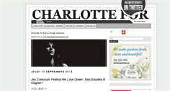 Desktop Screenshot of charlotte-gainsbourg.blogspot.com