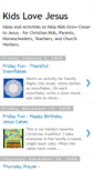 Mobile Screenshot of kidslovejesus.blogspot.com