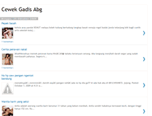 Tablet Screenshot of cewekk.blogspot.com