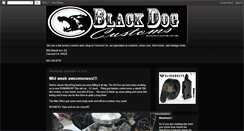 Desktop Screenshot of blackdogca.blogspot.com