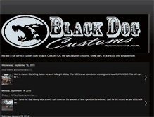 Tablet Screenshot of blackdogca.blogspot.com
