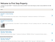Tablet Screenshot of first-step-property.blogspot.com
