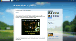 Desktop Screenshot of buenosaireslapasion.blogspot.com