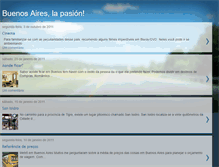 Tablet Screenshot of buenosaireslapasion.blogspot.com