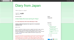 Desktop Screenshot of diaryfromjapan.blogspot.com