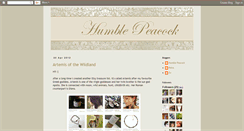 Desktop Screenshot of humble-peacock.blogspot.com