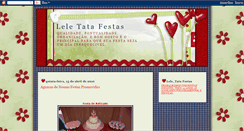 Desktop Screenshot of leletatafestas.blogspot.com