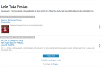Tablet Screenshot of leletatafestas.blogspot.com