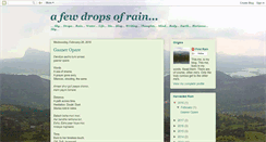 Desktop Screenshot of firstrain.blogspot.com