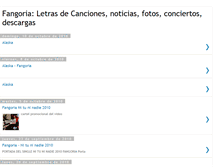 Tablet Screenshot of fansfangoria.blogspot.com