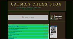 Desktop Screenshot of capmanchess.blogspot.com