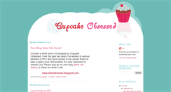 Desktop Screenshot of cupcakeobsessed.blogspot.com