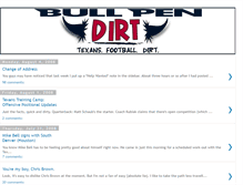 Tablet Screenshot of bullpendirt.blogspot.com