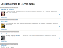 Tablet Screenshot of lasupervivenciadelosmasguapos.blogspot.com