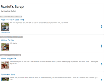Tablet Screenshot of murielscrap.blogspot.com