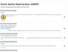 Tablet Screenshot of gratis-askep.blogspot.com