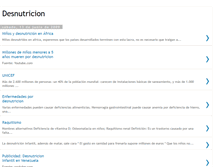 Tablet Screenshot of desnutricionp-desnutricion.blogspot.com