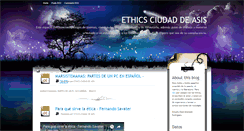 Desktop Screenshot of ethicsciudadeasis.blogspot.com