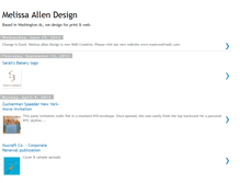 Tablet Screenshot of melissaallendesign.blogspot.com