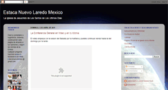 Desktop Screenshot of estacanuevolaredo.blogspot.com