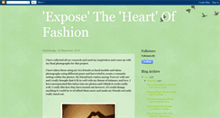 Desktop Screenshot of exposetheheartoffashion.blogspot.com