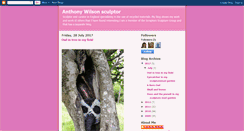 Desktop Screenshot of anthonywilsonsculptor.blogspot.com