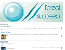 Tablet Screenshot of essai-succeed.blogspot.com