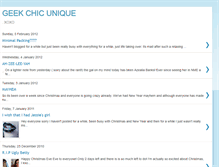 Tablet Screenshot of geekchicunique.blogspot.com
