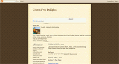 Desktop Screenshot of glutenfreedelight.blogspot.com