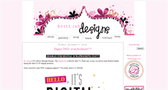 Desktop Screenshot of brittishdesigns.blogspot.com