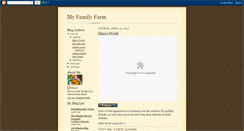 Desktop Screenshot of myfamilyfarm.blogspot.com