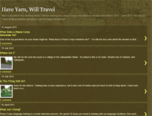 Tablet Screenshot of haveyarn-willtravel.blogspot.com