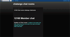 Desktop Screenshot of chatangochatrooms.blogspot.com