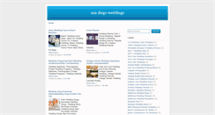 Desktop Screenshot of esandiegoweddingse.blogspot.com