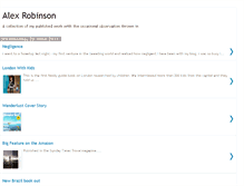 Tablet Screenshot of alexrobinsonphotography.blogspot.com