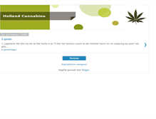 Tablet Screenshot of hollandcannabino.blogspot.com