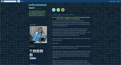 Desktop Screenshot of lacticsweatandtears.blogspot.com
