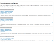 Tablet Screenshot of lacticsweatandtears.blogspot.com
