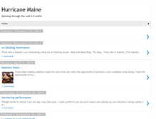 Tablet Screenshot of hurricanemaine.blogspot.com