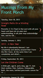 Mobile Screenshot of musingsfrommyfrontporch.blogspot.com