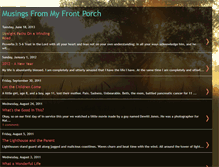 Tablet Screenshot of musingsfrommyfrontporch.blogspot.com