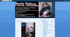 Desktop Screenshot of pandatattoos.blogspot.com