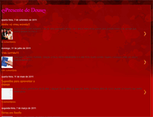 Tablet Screenshot of gleice-ama-dirceu.blogspot.com