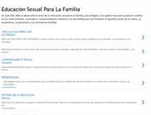 Tablet Screenshot of educacionsexualparalafamilia.blogspot.com