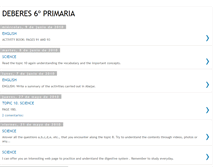 Tablet Screenshot of deberes6primaria.blogspot.com