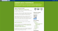 Desktop Screenshot of ccinformacio.blogspot.com