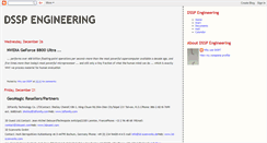 Desktop Screenshot of dsspengineering.blogspot.com