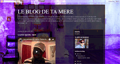 Desktop Screenshot of leblogdetamere.blogspot.com