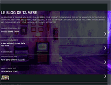 Tablet Screenshot of leblogdetamere.blogspot.com